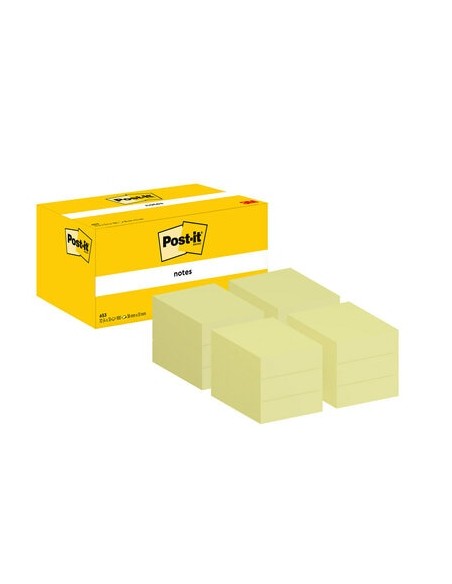 Märkmepaber 3M Post-it 38x51mm kollane 3tk/pk