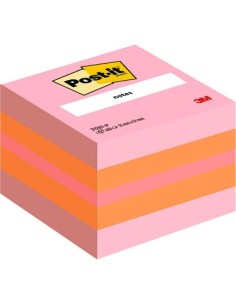 Märkmekuup 3M Post-it 51x51 400L, roosa