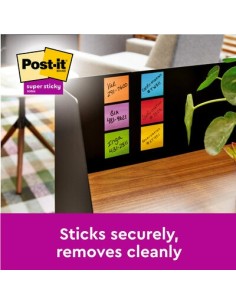 Märkmepaber 3M Post-it Super Sticky 76x76mm kollane 90 lehte 2