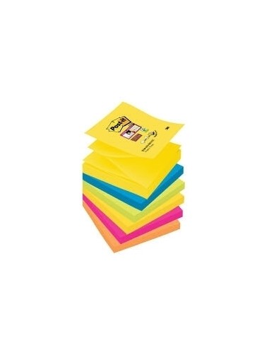 Märkmepaber-Z 3M Post-it Super Sticky 76x76mm Rio 6tk/pk