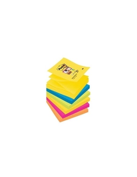 Märkmepaber-Z 3M Post-it Super Sticky 76x76mm Rio 6tk/pk