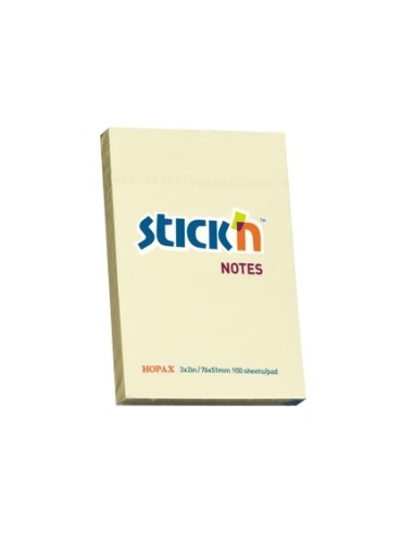 Sticky note Stick´N 21006 51x76mm yellow
