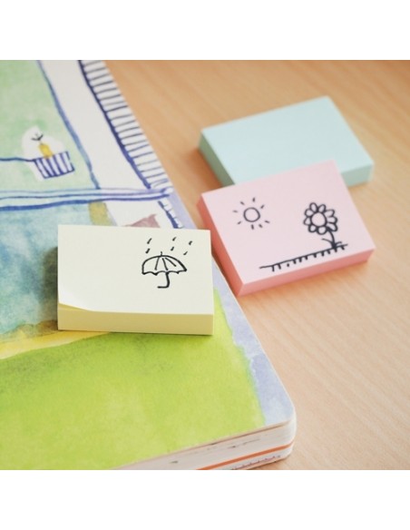 Sticky note Stick´N 21090 4x50pcs 38x51mm pastell assorted 4pcs/pack