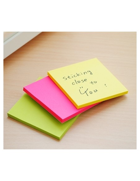 Sticky note Stick´N 21093 Magic pads 76x76mm 3x50pcs neon assorted