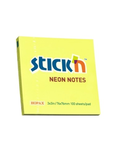Sticky note Stick´N 21133 76x76mm lemon