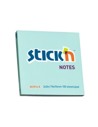 Märkmepaber StickN 21149 76x76mm 100L sinine