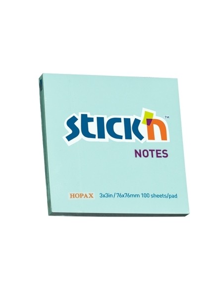 Märkmepaber StickN 21149 76x76mm 100L sinine