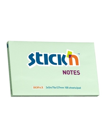 Sticky note Stick´N 21156 76x127mm green