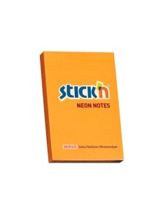 Märkmepaber StickN 21160 51x76mm 100L neoon oranz