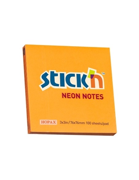Sticky note Stick´N 21164 76x76mm orange