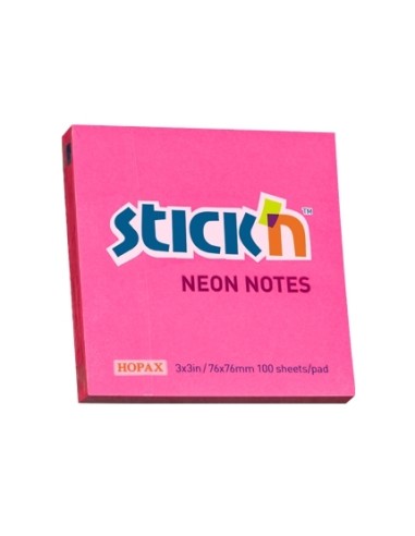 Sticky note Stick´N 21165 76x76mm magenta