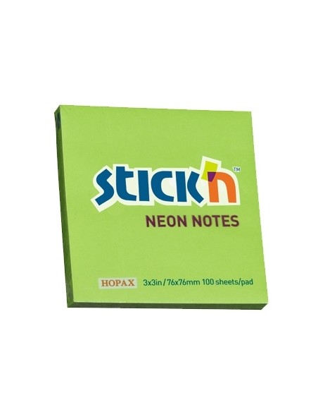 Sticky note Stick´N 21167 76x76mm lime