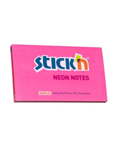 Sticky note Stick´N 21169 76x127mm magenta