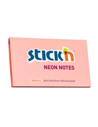 Sticky note Stick´N 21170 76x127mm pink