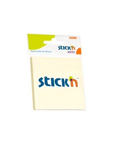 Stickycube Stick´N 21198 76x76mm pastell yellow 100sh