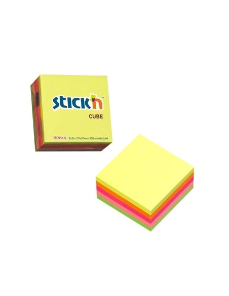 Stickycube Stick´N 21203 50x50mm rainbow minicube 250sh