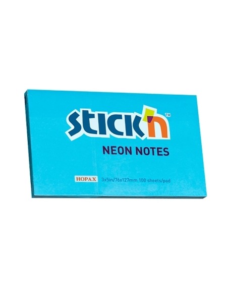 Sticky note Stick´N 21213 76x127mm blue