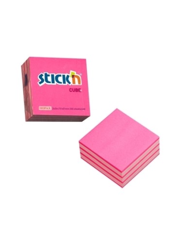 Sticky note Stick´N 21338 two colors 50x50mm250sh neonmagenta