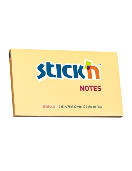 Sticky note Stick´N 21393 76x127mm orange