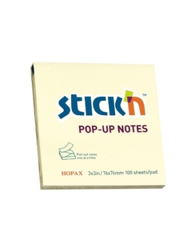 Märkmepaber-Z StickN 21395 76x76mm 100L kollane