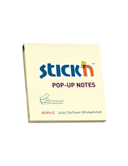Märkmepaber-Z StickN 21395 76x76mm 100L kollane