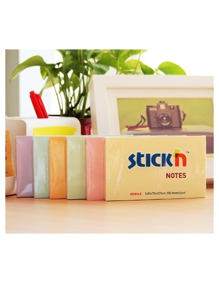 Märkmepaber StickN 21405 76x127mm 100L lilla