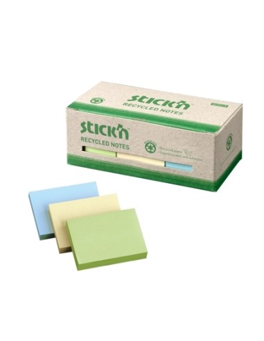 Sticky note Stick´N 21407 Eco 38x51mm, 12pcs/pack