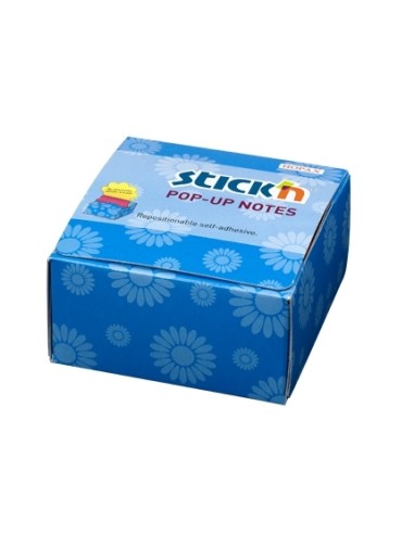 Märkmepaber-Z StickN 21430 76x76mm 200L lill neoonvärvid