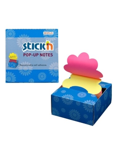 Sticky note-Z Stick´N 21430 76x76mm lill 200sh, neoncolors