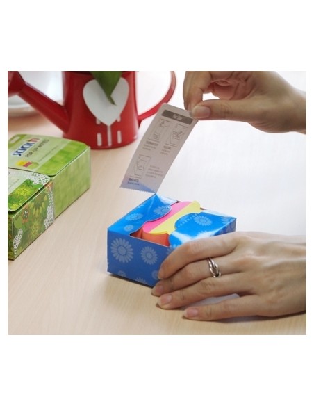 Sticky note-Z Stick´N 21430 76x76mm lill 200sh, neoncolors