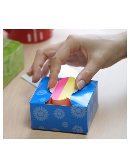 Sticky note-Z Stick´N 21430 76x76mm lill 200sh, neoncolors