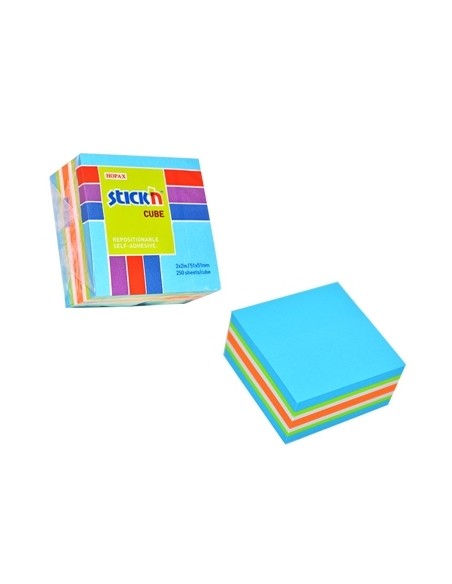 Stickycube StickN 21535 51x51mm 250sh small blue tones