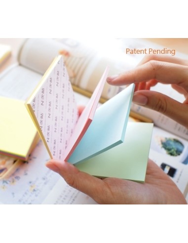 Sticky note Stick´N 21574 Magic pads 76x76mm 100sh 4x25pcs pastell assorted