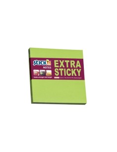 Märkmepaber StickN 21602 Extra sticky 76x76mm 90L roheline