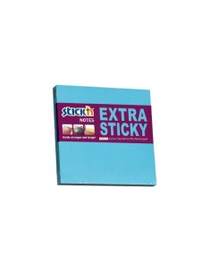 Märkmepaber StickN 21603 Extra sticky 76x76mm 90L sinine
