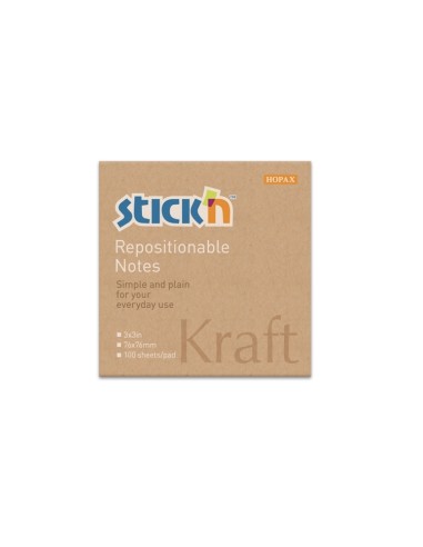 Sticky note Stick´N 21639 76x76mm craft