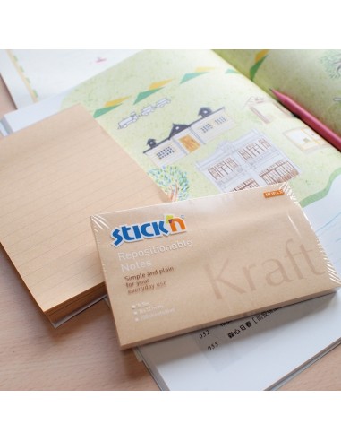 Sticky note Stick´N 21640 76x127mm craft