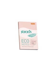 Märkmepaber StickN 21742 Eco 76x51mm roosa