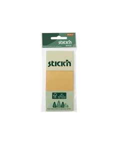 Märkmepaber StickN 21885 FSC 38x51mm 3x100L pastell assortii