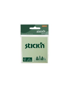 Märkmepaber StickN 21887 FSC 76x76mm 3x50L pastell assortii