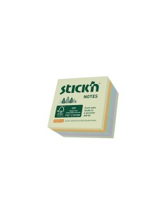Märkmekuup StickN 21888 FSC 51x51mm 240L pastell assortii