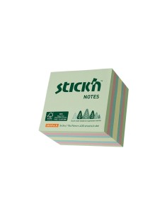 FSC Cube - 3"x3" ,400 sheets,G+PI+B+Y