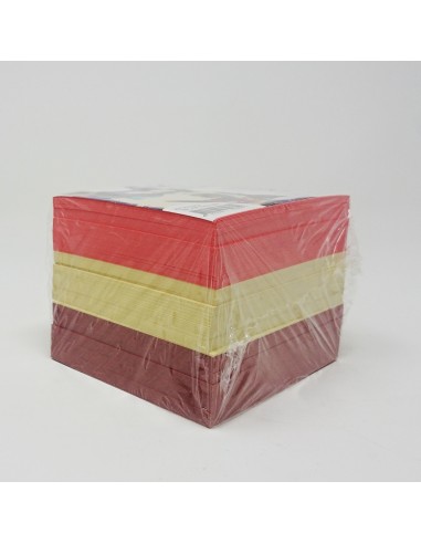 Märkmekuup KPF College 85x85/600l, värviline , lahtised lehed