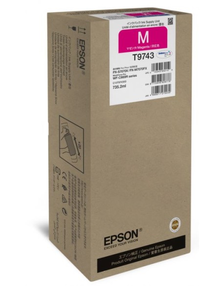Tint Epson T9743 XXL punane