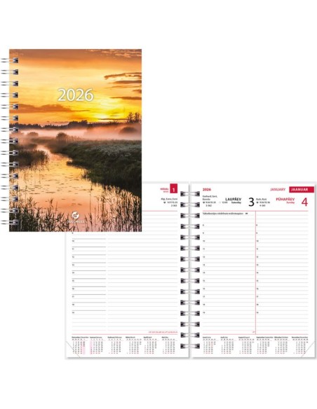 Diary A5 DAY spiral Refill
