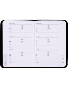 Adress book TOPPOINT 8,7x15,4cm, assorted colors 2