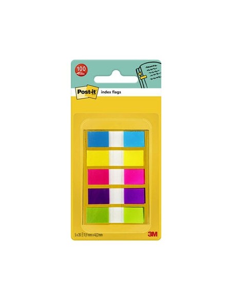 Indexes 3M Post-it 683-5CB mini 5 colors