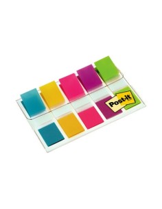 Järjehoidja 3M Post-it Indeksid komplekt, 5x20tk 2