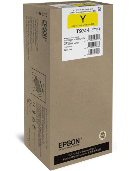 Tint Epson T9744 XXL kollane