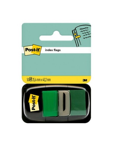 Järjehoidja 3M Post-it Indeks 50tk roheline
